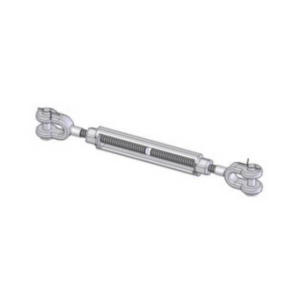 TB-375-JJ TURNBUCKLE 3/8", 6" JAW TO JAW